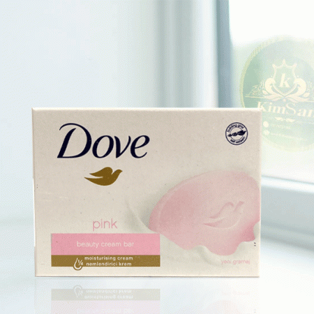 صابون داو صورتی با رایحه گل رز Dove Pink مقدار 90 گرم
